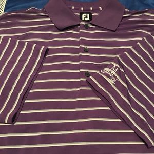 FootJoy Massanutten Striped Golf Polo